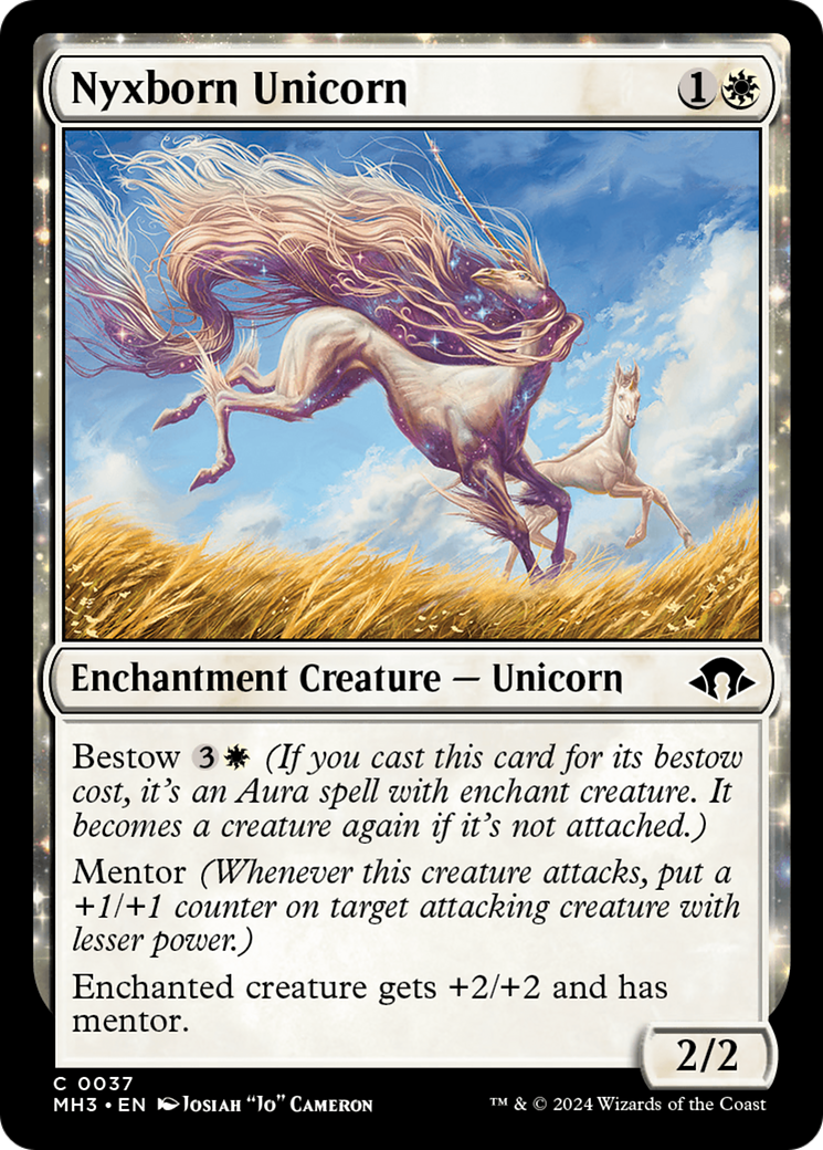 Nyxborn Unicorn [Modern Horizons 3] | Fandemonia Ltd