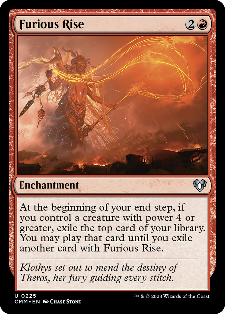 Furious Rise [Commander Masters] | Fandemonia Ltd