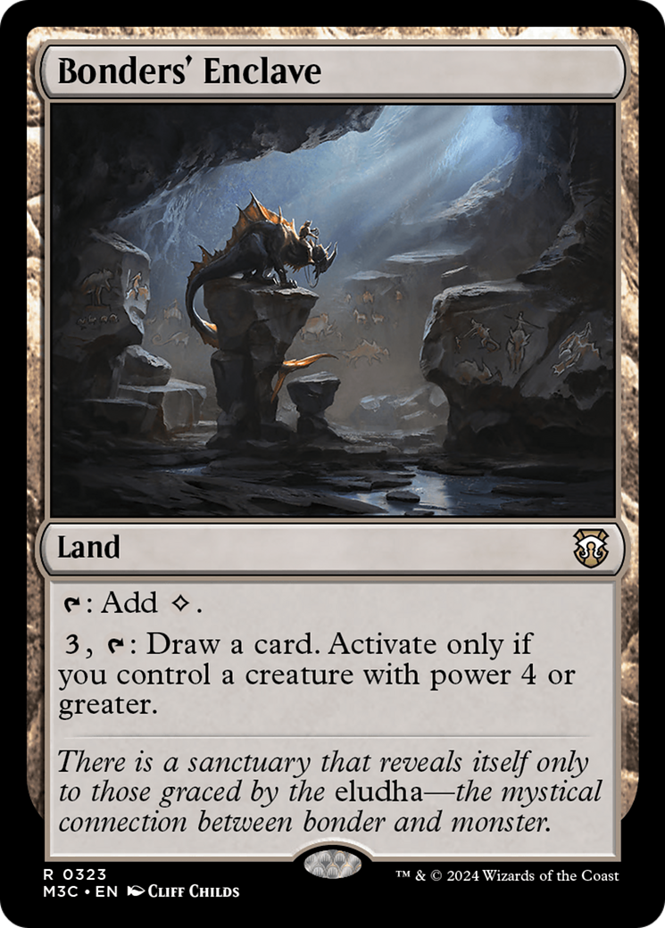 Bonders' Enclave (Ripple Foil) [Modern Horizons 3 Commander] | Fandemonia Ltd