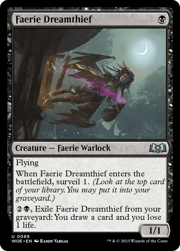 Faerie Dreamthief [Wilds of Eldraine] | Fandemonia Ltd