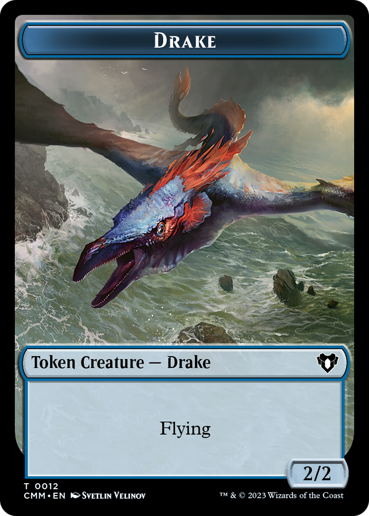 Eldrazi Scion // Drake Double-Sided Token [Commander Masters Tokens] | Fandemonia Ltd