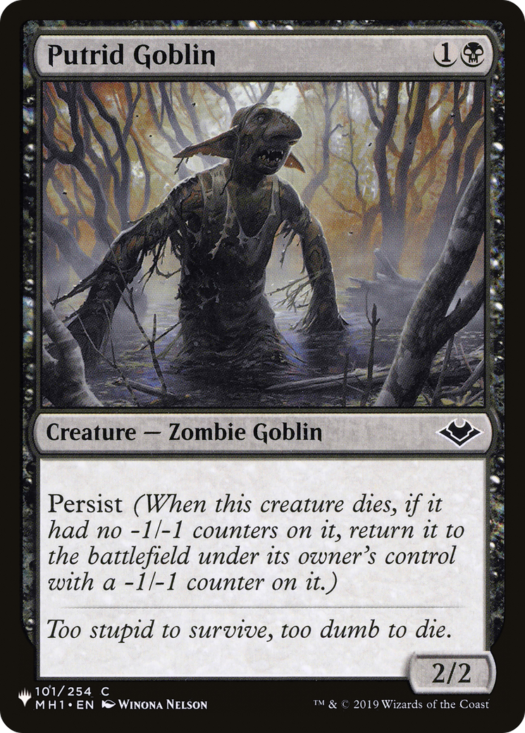 Putrid Goblin [The List] | Fandemonia Ltd