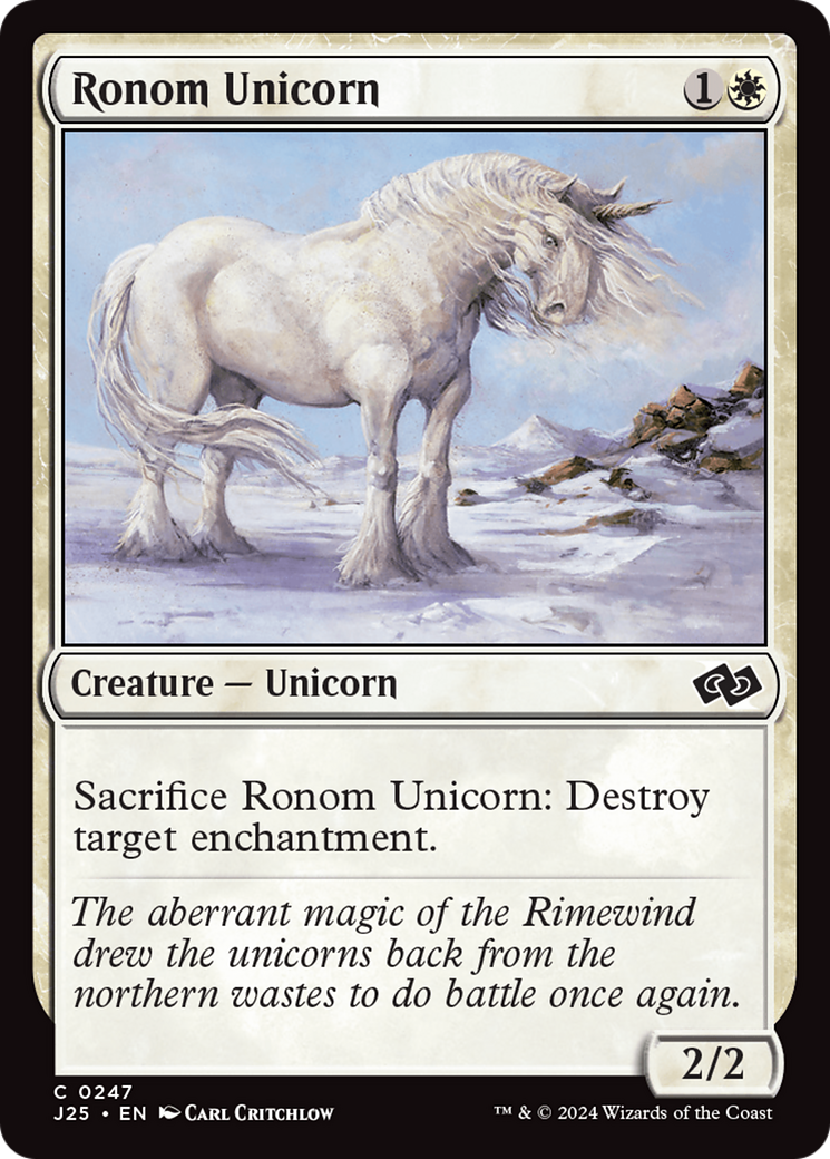 Ronom Unicorn [Foundations Jumpstart] | Fandemonia Ltd