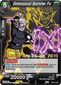 Dimensional Banisher Fu (OTAKON 2019) (BT4-118_PR) [Promotion Cards] | Fandemonia Ltd