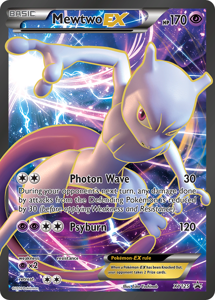 Mewtwo EX (XY125) [XY: Black Star Promos] | Fandemonia Ltd