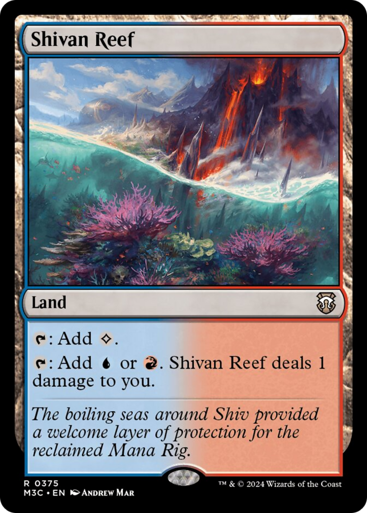 Shivan Reef [Modern Horizons 3 Commander] | Fandemonia Ltd