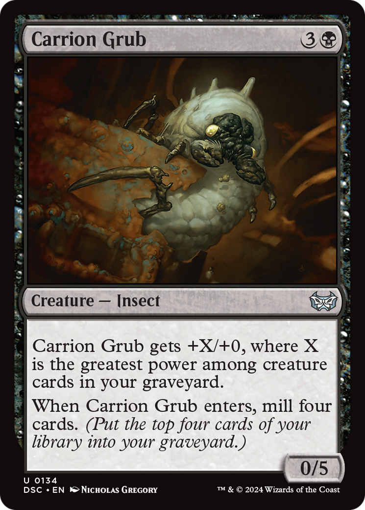 Carrion Grub [Duskmourn: House of Horror Commander] | Fandemonia Ltd