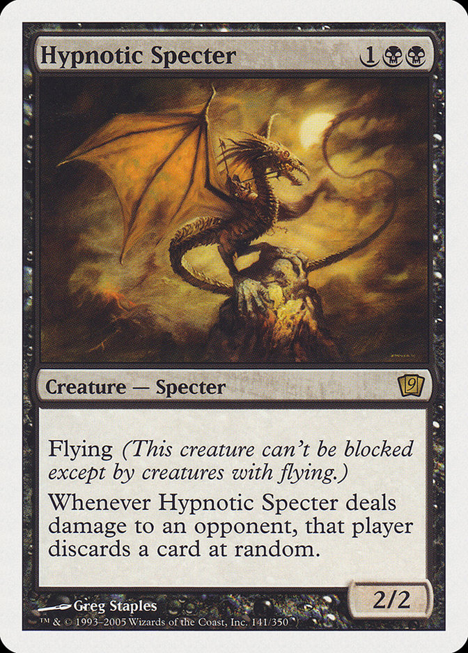 Hypnotic Specter (9th Edition) (Oversized) [Oversize Cards] | Fandemonia Ltd