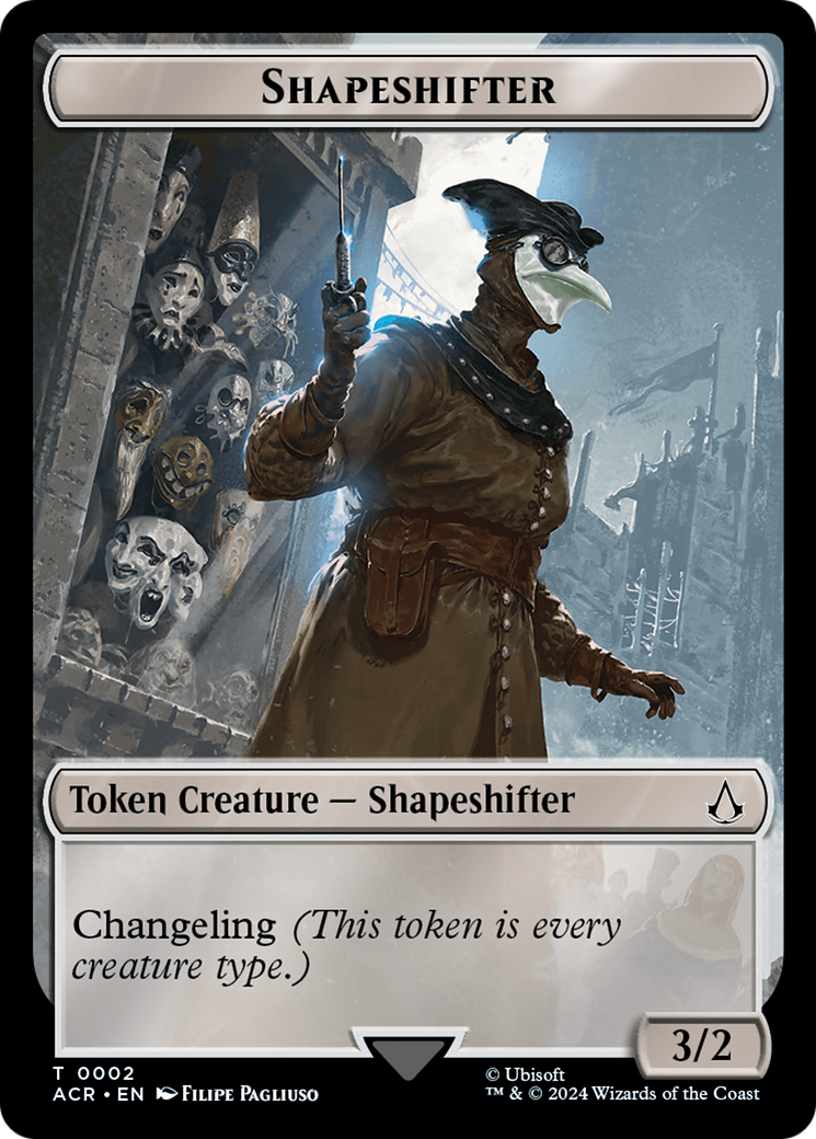 Shapeshifter Token [Assassin's Creed Tokens] | Fandemonia Ltd