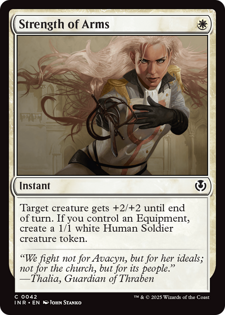 Strength of Arms [Innistrad Remastered] | Fandemonia Ltd