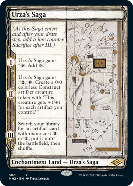 Urza's Saga (Sketch) [Modern Horizons 2] | Fandemonia Ltd