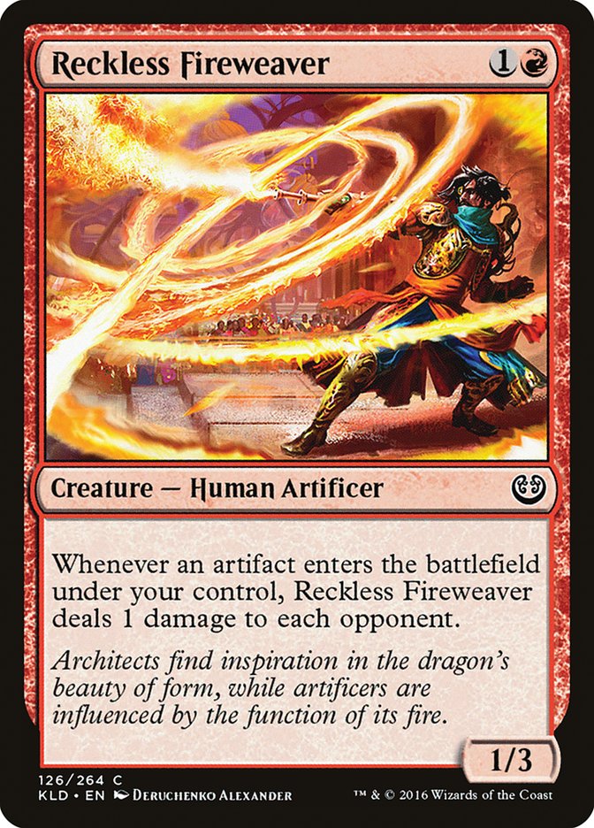 Reckless Fireweaver [Kaladesh] | Fandemonia Ltd