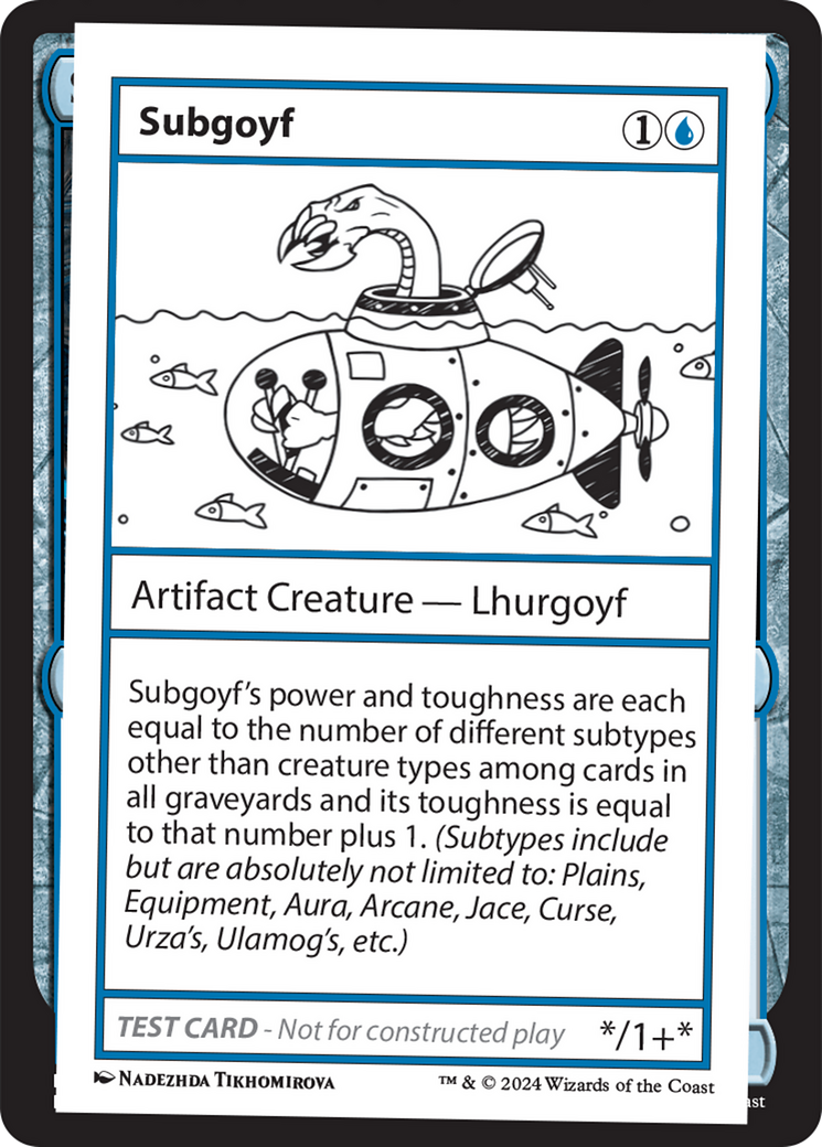 Subgoyf [Mystery Booster 2 Playtest Cards] | Fandemonia Ltd