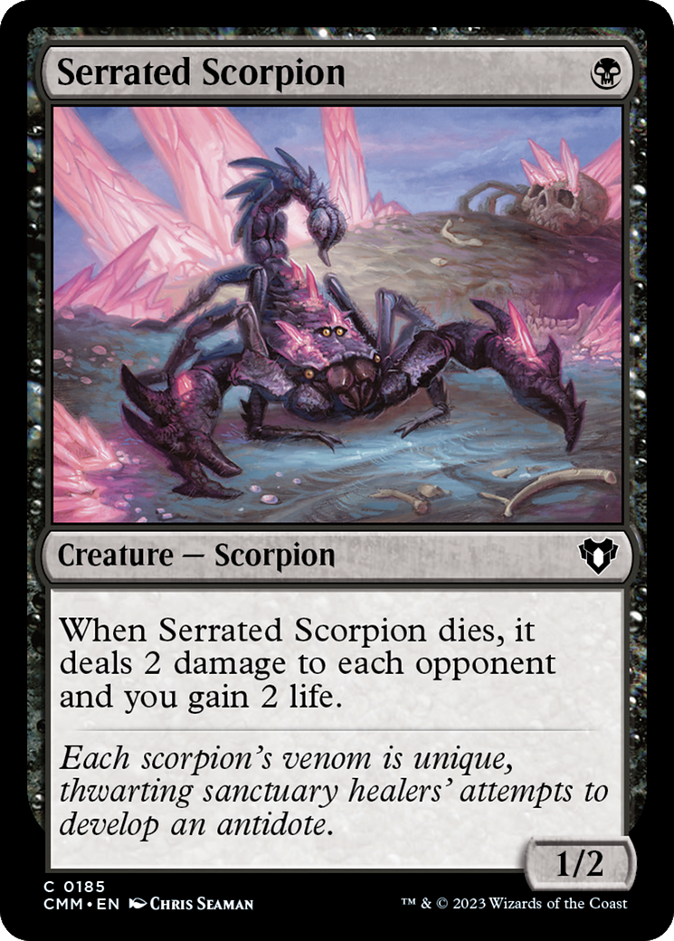 Serrated Scorpion [Commander Masters] | Fandemonia Ltd