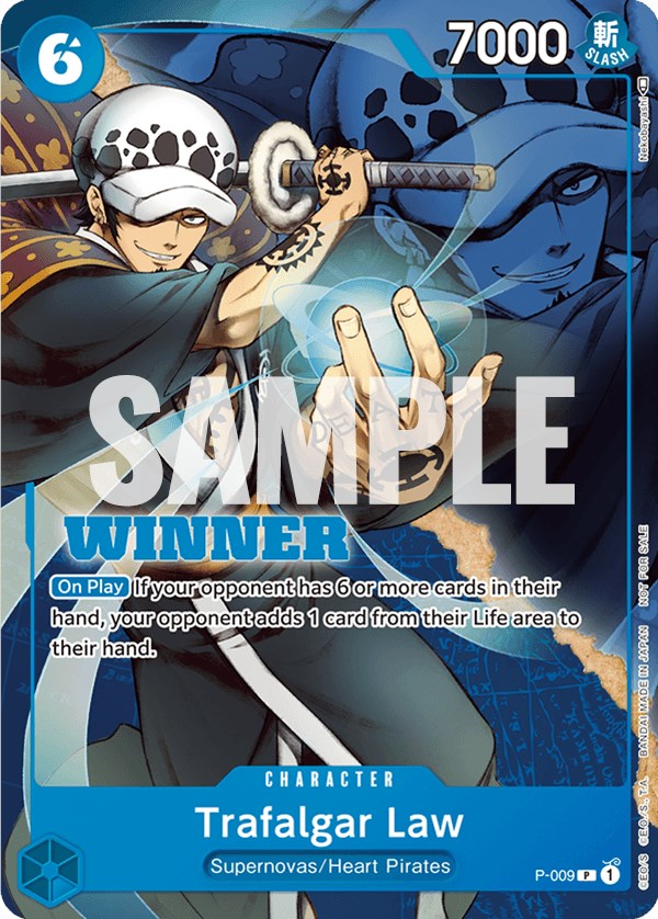 Trafalgar Law (P-009) (Winner Pack Vol. 1) [One Piece Promotion Cards] | Fandemonia Ltd