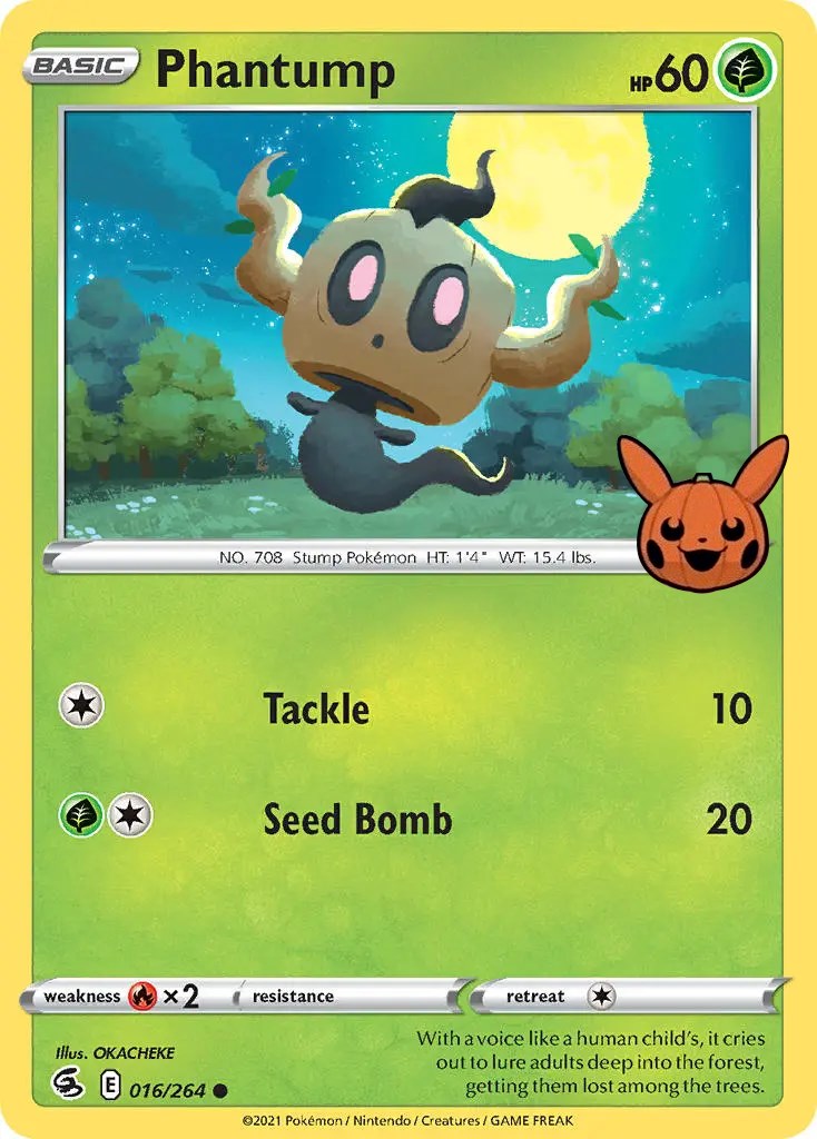 Phantump (016/264) [Trick or Trade] | Fandemonia Ltd