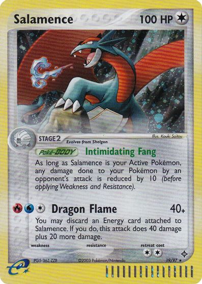 Salamence (19/97) (League Promo 2004) [League & Championship Cards] | Fandemonia Ltd