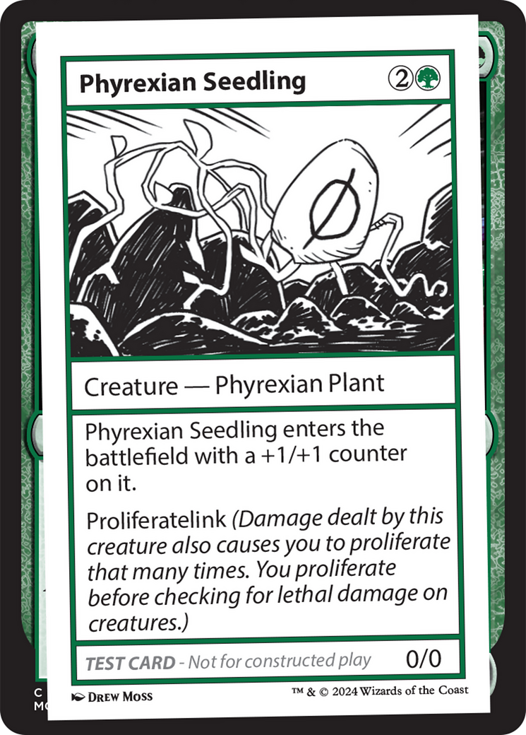 Phyrexian Seedling [Mystery Booster 2 Playtest Cards] | Fandemonia Ltd