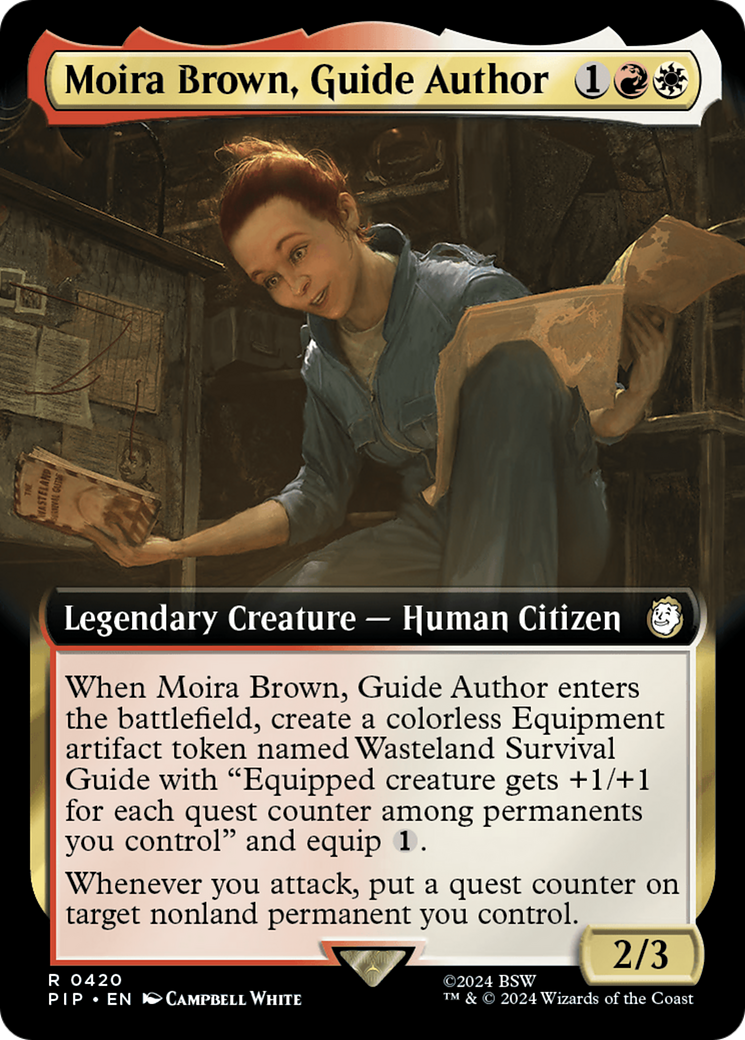 Moira Brown, Guide Author (Extended Art) [Fallout] | Fandemonia Ltd