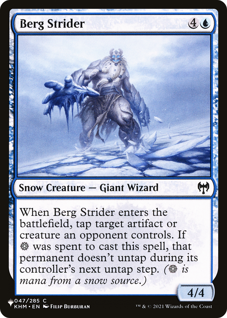 Berg Strider [The List Reprints] | Fandemonia Ltd