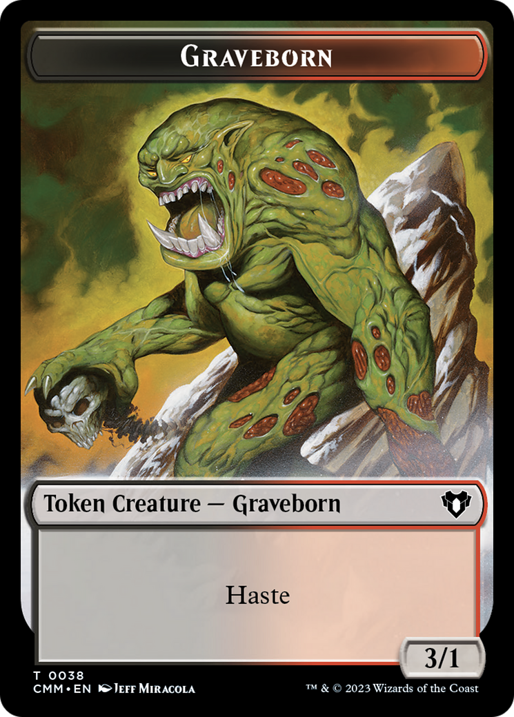 Graveborn Token [Commander Masters Tokens] | Fandemonia Ltd