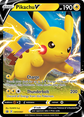 Pikachu V (SWSH061) [Sword & Shield: Black Star Promos] | Fandemonia Ltd