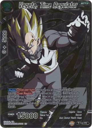 Vegeta, Time Regulator (P-142) [Promotion Cards] | Fandemonia Ltd