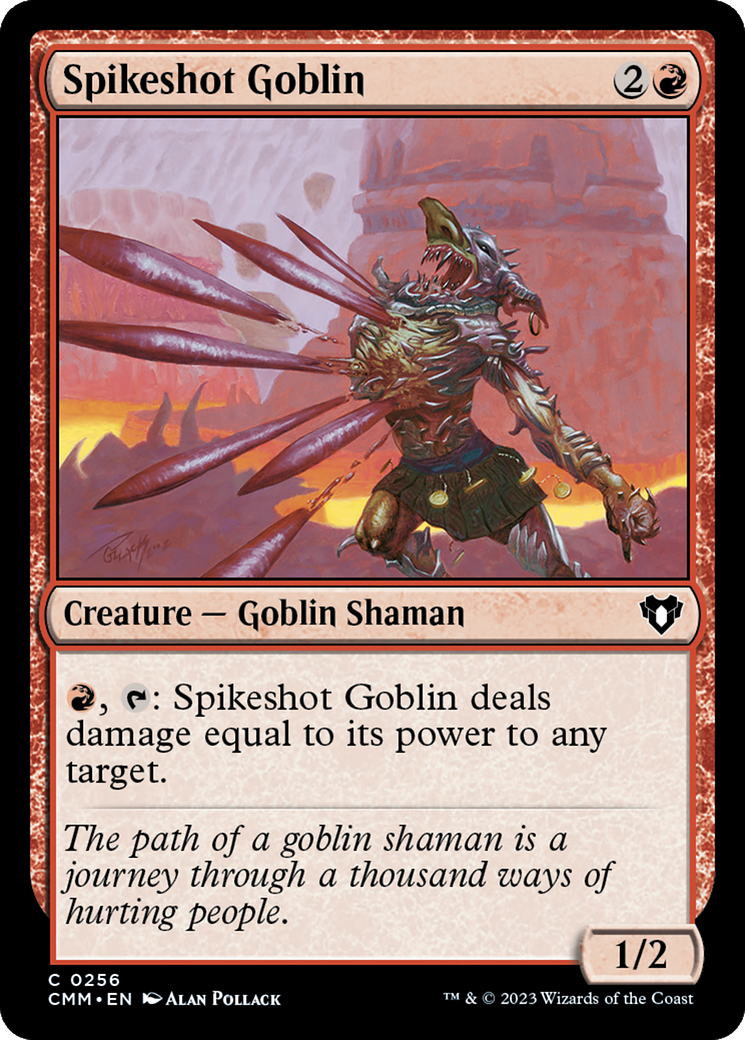 Spikeshot Goblin [Commander Masters] | Fandemonia Ltd