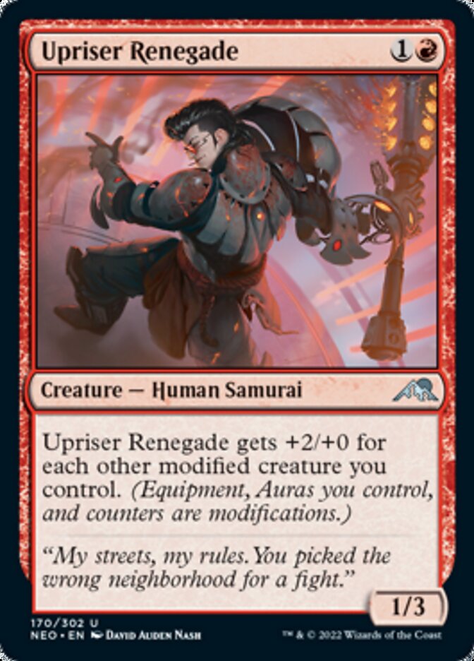 Upriser Renegade [Kamigawa: Neon Dynasty] | Fandemonia Ltd