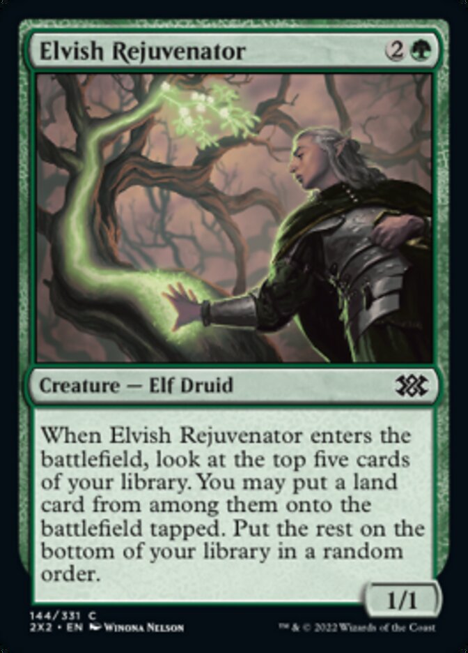 Elvish Rejuvenator [Double Masters 2022] | Fandemonia Ltd