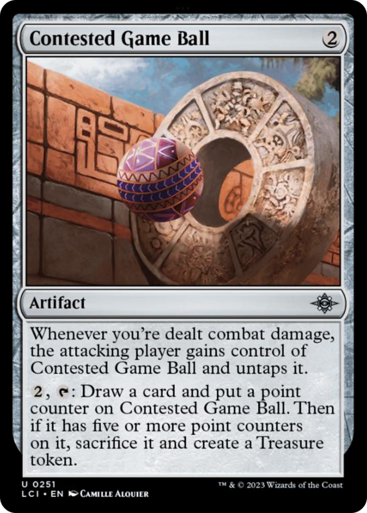 Contested Game Ball [The Lost Caverns of Ixalan] | Fandemonia Ltd