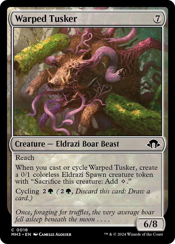 Warped Tusker [Modern Horizons 3] | Fandemonia Ltd