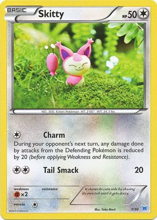 Skitty (1/30) [XY: Trainer Kit 2 - Latios] | Fandemonia Ltd