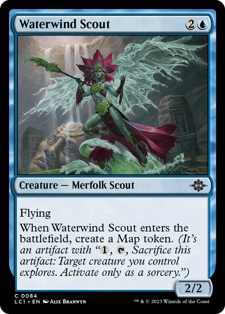 Waterwind Scout [The Lost Caverns of Ixalan] | Fandemonia Ltd