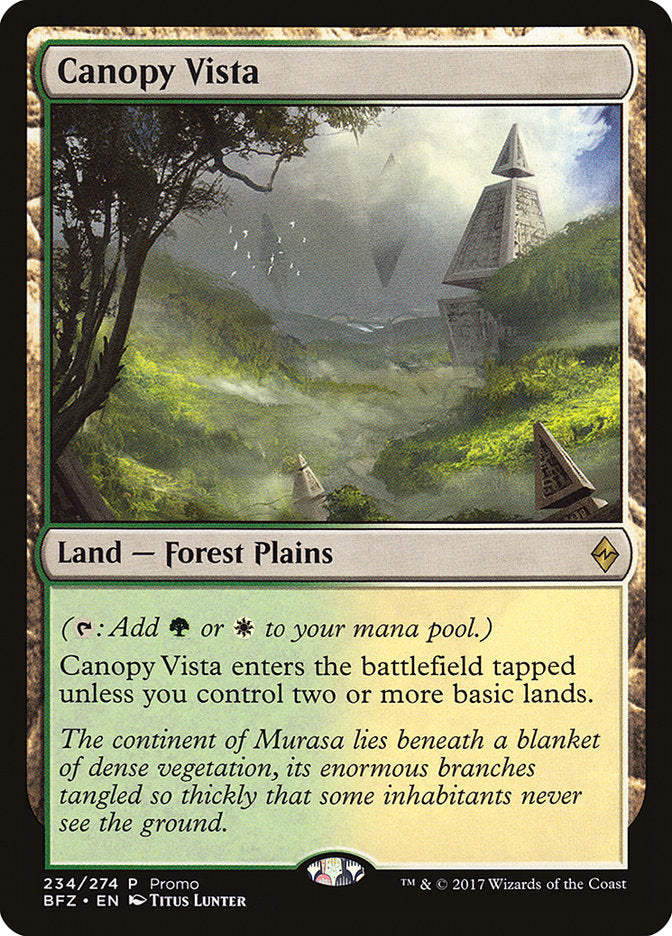 Canopy Vista (Promo) [Standard Showdown Promos] | Fandemonia Ltd