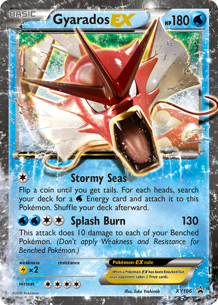 Gyarados EX (XY106) [XY: Black Star Promos] | Fandemonia Ltd