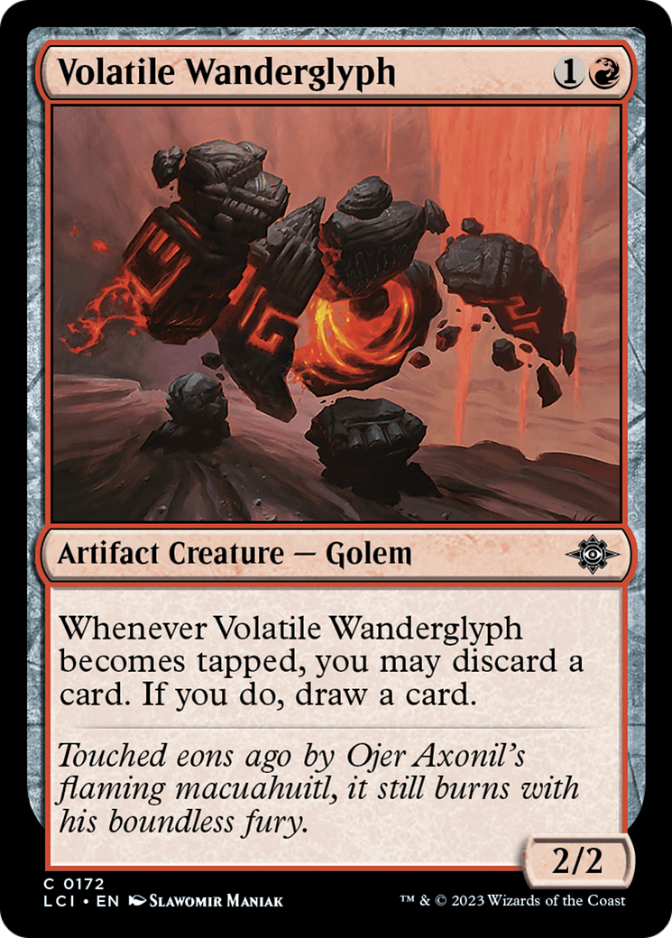 Volatile Wanderglyph [The Lost Caverns of Ixalan] | Fandemonia Ltd