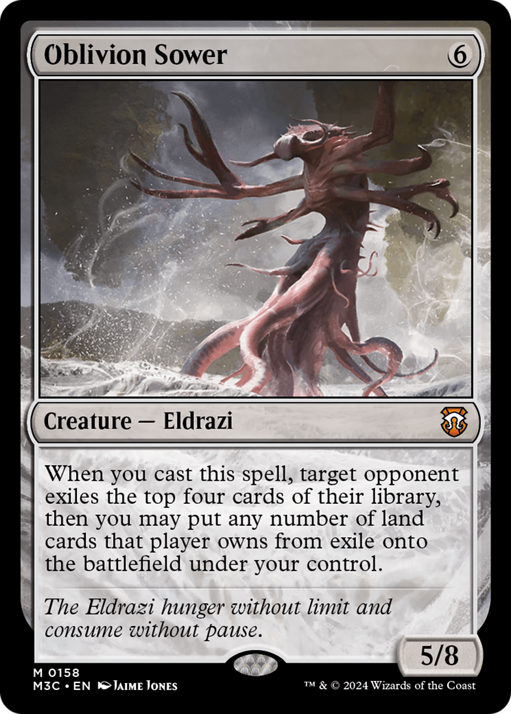 Oblivion Sower (Ripple Foil) [Modern Horizons 3 Commander] | Fandemonia Ltd