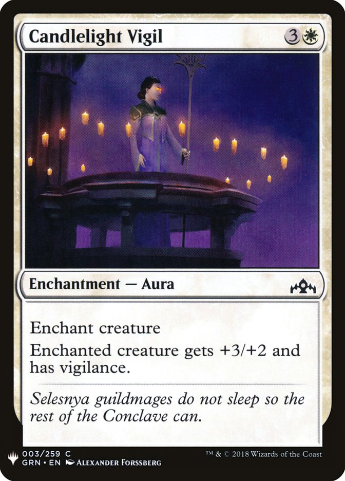 Candlelight Vigil [Mystery Booster] | Fandemonia Ltd