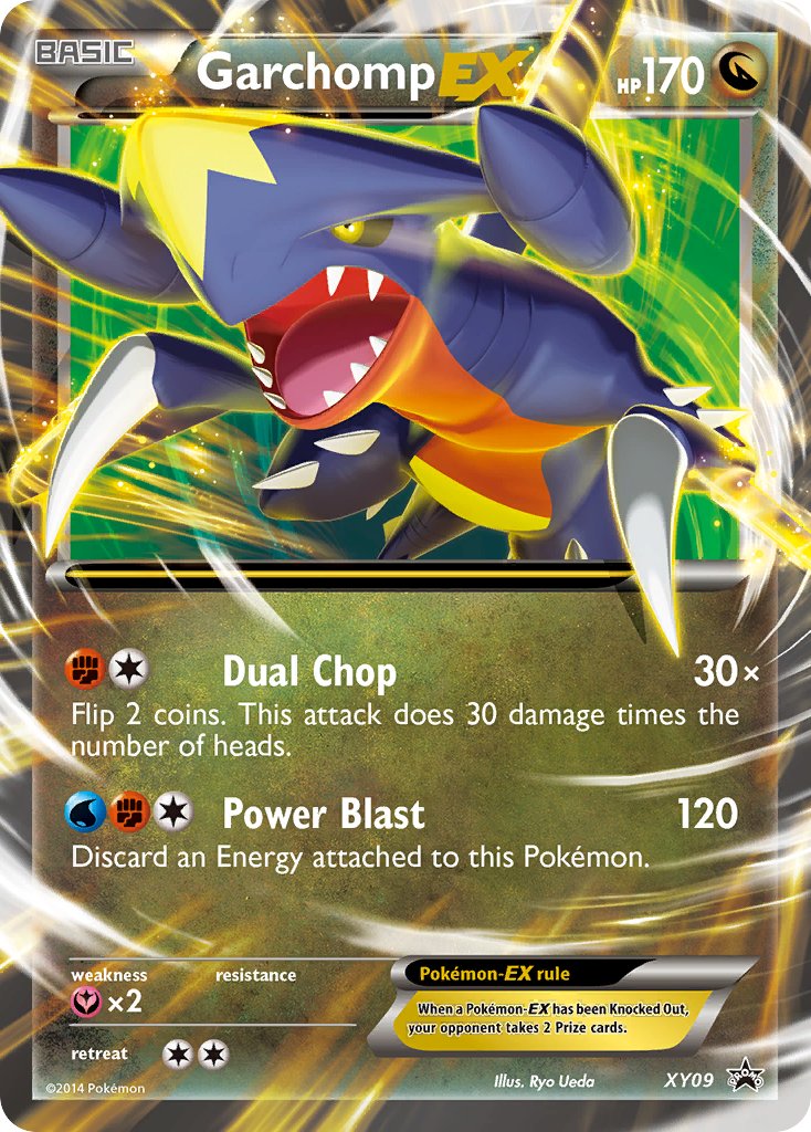 Garchomp EX (XY09) [XY: Black Star Promos] | Fandemonia Ltd