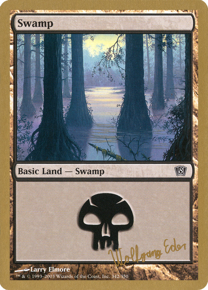 Swamp (344) (we342) [World Championship Decks 2003] | Fandemonia Ltd