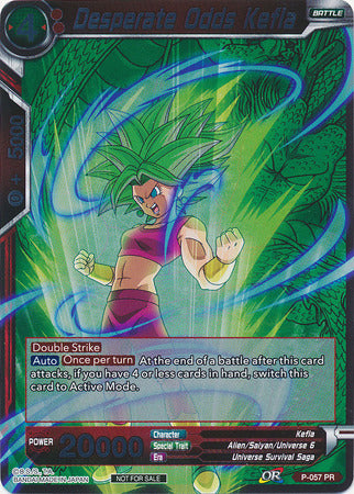 Desperate Odds Kefla (Event Pack 2 - 2018) (P-057_PR) [Promotion Cards] | Fandemonia Ltd