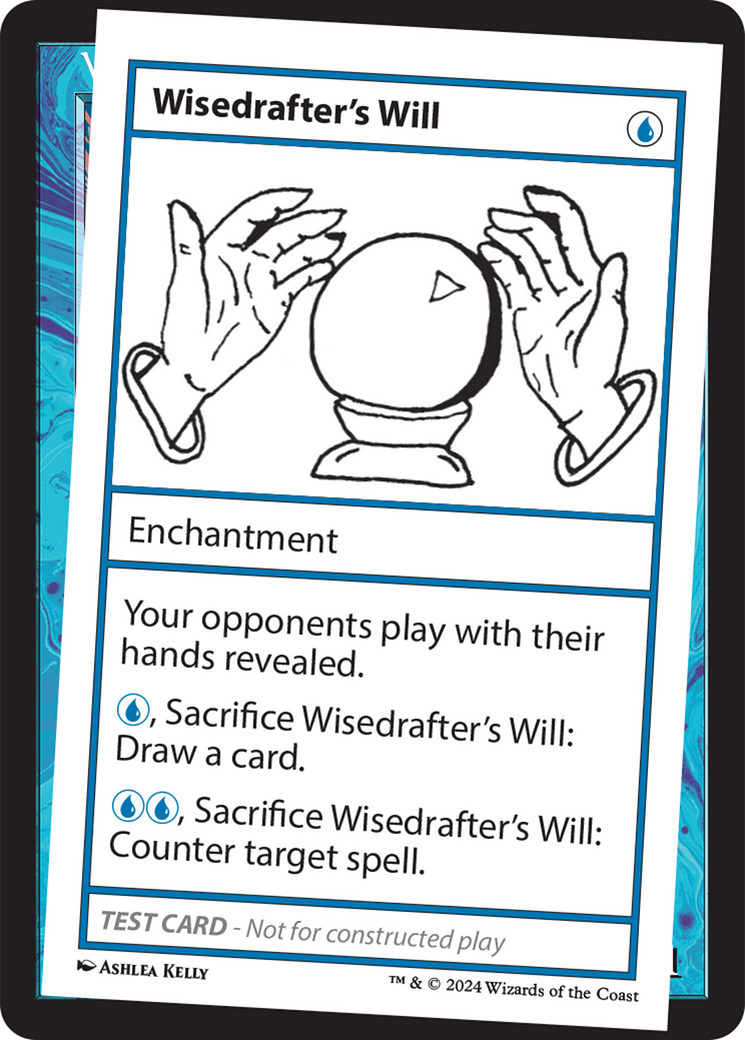 Wisedrafter's Will [Mystery Booster 2 Playtest Cards] | Fandemonia Ltd