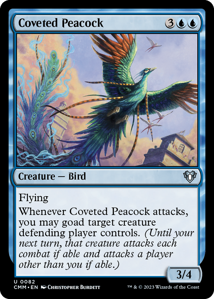 Coveted Peacock [Commander Masters] | Fandemonia Ltd