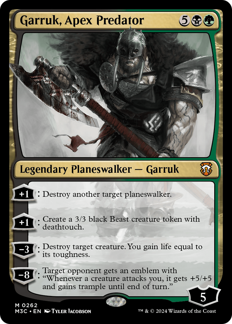 Garruk, Apex Predator [Modern Horizons 3 Commander] | Fandemonia Ltd