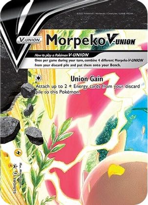 Morpeko V-UNION (SWSH215) [Sword & Shield: Black Star Promos] | Fandemonia Ltd