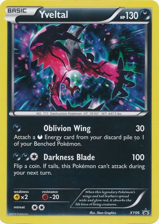 Yveltal (XY06) (Jumbo Card) [XY: Black Star Promos] | Fandemonia Ltd