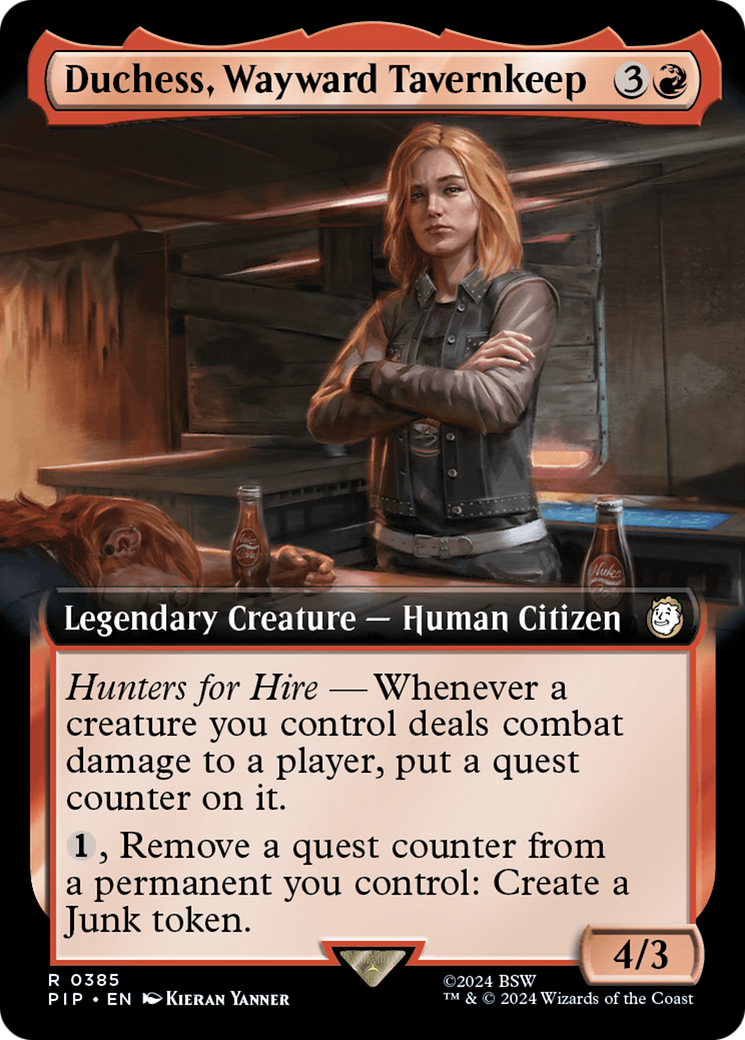 Duchess, Wayward Tavernkeep (Extended Art) [Fallout] | Fandemonia Ltd