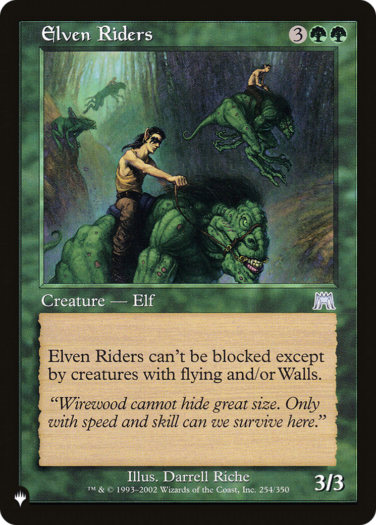 Elven Riders [The List] | Fandemonia Ltd