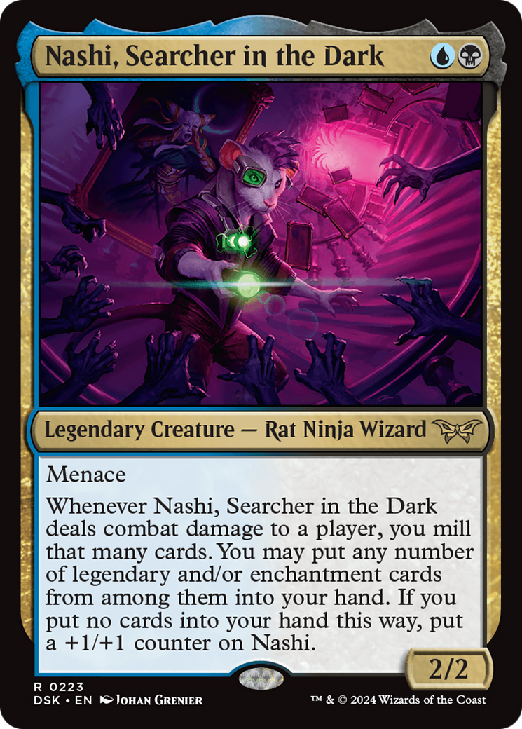 Nashi, Searcher in the Dark [Duskmourn: House of Horror] | Fandemonia Ltd